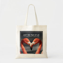 Christelijke Flamingo Valentijn SLECHTS DE TWEE VA Tote Bag