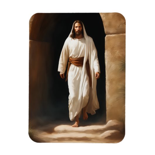 Christelijke flexibele magneet van Jezus (Verticaal)