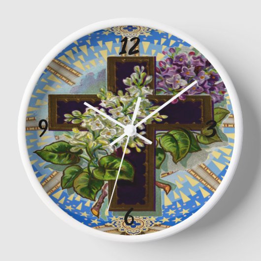 Christelijke Floral Cross (Voorkant)