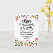 Christelijke Floral Guard. Kaart (Gele Bloem)