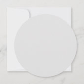 Christelijke Floral met twee wordt een bruiloft Kaart (Achterkant)