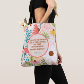 Christelijke Floral Tote Bag (Dichtbij)