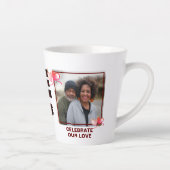 CHRISTELIJKE foto VERLIES NOOIT Latte Mok (Rechts)