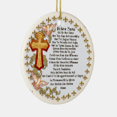 Christelijke Franse Heren Keramisch Ornament (Rechts)