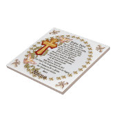 Christelijke Franse Heren Tegeltje (Zijkant)