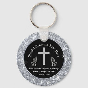 Christelijke funderende Souvenirs of eender welke  Sleutelhanger