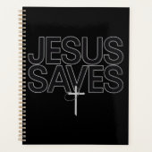 Christelijke gave Jesus Faith Bijbelvers Planner (Voorkant)