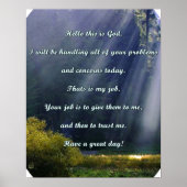 Christelijke gebedden Posters (Voorkant)