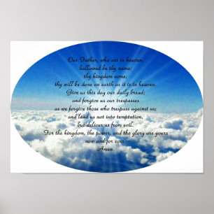 Christelijke gebeden Poster Prints