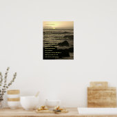 Christelijke gebeden psalm 23 poster (Keuken)