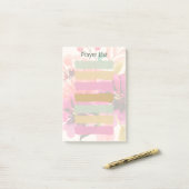 Christelijke Gebedslijst Sticky Post-it® Notes (Op bureau)