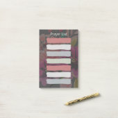 Christelijke Gebedslijst Sticky Post-it® Notes (Op bureau)