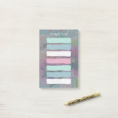 Christelijke Gebedslijst Sticky Post-it® Notes (Op bureau)