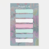 Christelijke Gebedslijst Sticky Post-it® Notes (Voorkant)