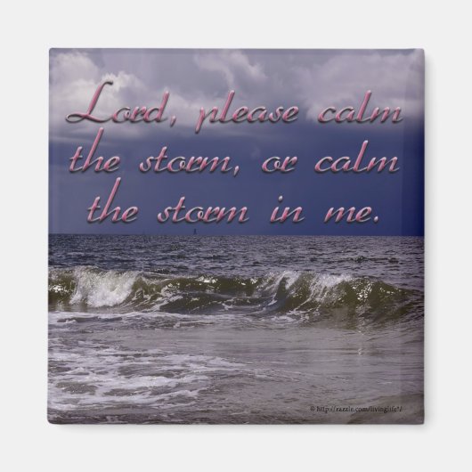 Christelijke gebedsmagneet magneet (Voorkant)