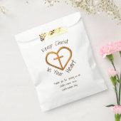 Christelijke gebeurtenis voor hartbevestiging bedankzakje (Gezegeld)