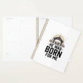 Christelijke geboorte Hij werd voor mij geboren Planner (Display)
