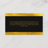 Christelijke geloofsbelijdenis predikant geestelij visitekaartje (Achterkant)