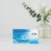 Christelijke geloofsgebaseerde Visitekaartjes Icht (Staand voorkant)