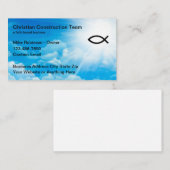 Christelijke geloofsgebaseerde Visitekaartjes Icht (Voorkant / Achterkant)