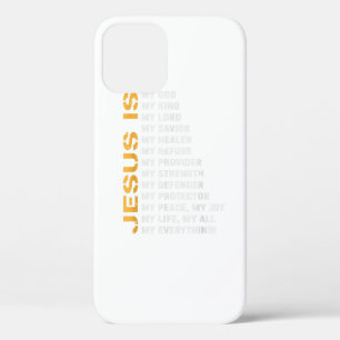 Christelijke geloofsovertuiging Jesus Lover Gift J Case-Mate iPhone Case