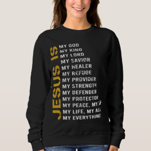 Christelijke geloofsovertuiging Jesus Lover Gift J Trui
