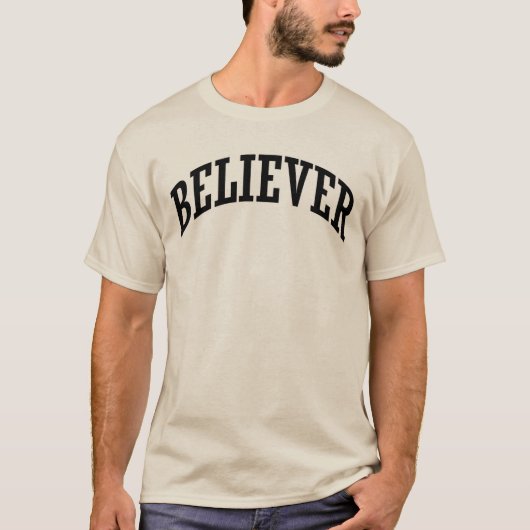 Christelijke gelovige Jezus T-shirt (Voorkant)