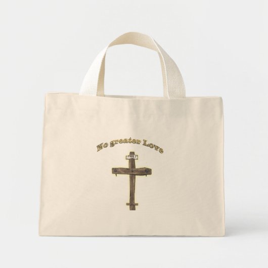 Christelijke geschenken mini tote bag (Voorkant)