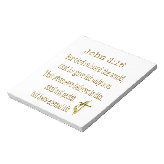 Christelijke geschenken notitieblok (Linkerzijde)