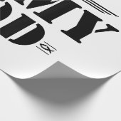 Christelijke geschenken religieuze bijbelse geschr cadeaupapier (Hoek)