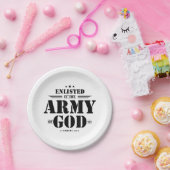 Christelijke geschenken religieuze bijbelse geschr papieren bordje (Feest)