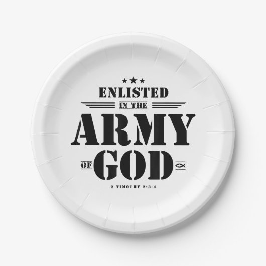 Christelijke geschenken religieuze bijbelse geschr papieren bordje (Voorkant)