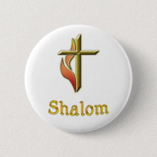 Christelijke geschenken ronde button 5,7 cm