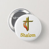 Christelijke geschenken ronde button 5,7 cm (Voorkant /achterkant)
