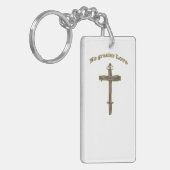 Christelijke geschenken sleutelhanger (Voorkant Links)