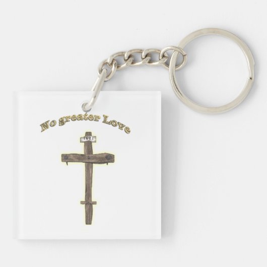 Christelijke geschenken sleutelhanger (Achterkant)
