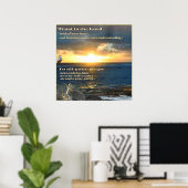 Christelijke geschriftenposters poster (Thuiskantoor)