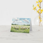 Christelijke Get Well Card Kaart (Gele Bloem)