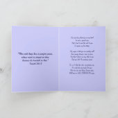 Christelijke Get Well Card Kaart (Binnen)