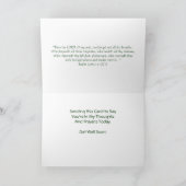 Christelijke Get Well Collage-kaart Kaart (Binnen)