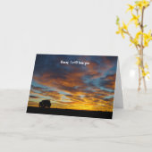 Christelijke Gevangene Kaart met Evangelie bericht (Gele Bloem)