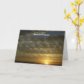 Christelijke Gevangene Kaart met Evangelie bericht (Gele Bloem)