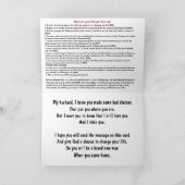 Christelijke Gevangene Kaart met Evangelie bericht (Binnen)