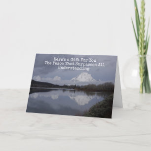 Christelijke Gevangene Kaart met Evangelie bericht