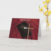 Christelijke Gevangene Kaart met Evangelie bericht (Gele Bloem)