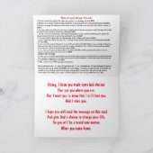 Christelijke gevangene Valentijnse Kaart (Binnen)