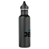 Christelijke gezegden Jezus kruist borst 1 Waterfles (Links)