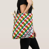 Christelijke GHANA-VLAG Tote Bag (Dichtbij)