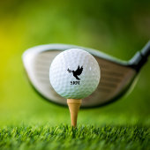 Christelijke Gift Monogrammed Dove Custom Memorial Golfballen