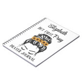 Christelijke Gift Prayer Quote First Pray Sunflowe Notitieboek (Linkerzijde)